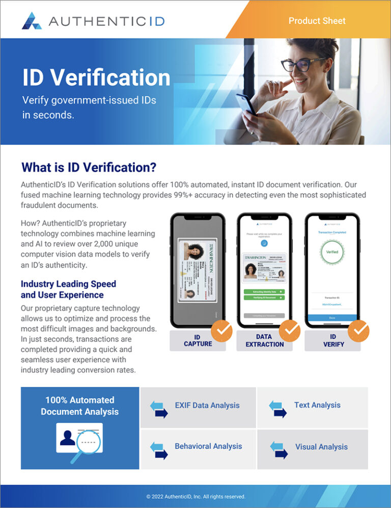 ID Verification Software | AuthenticID